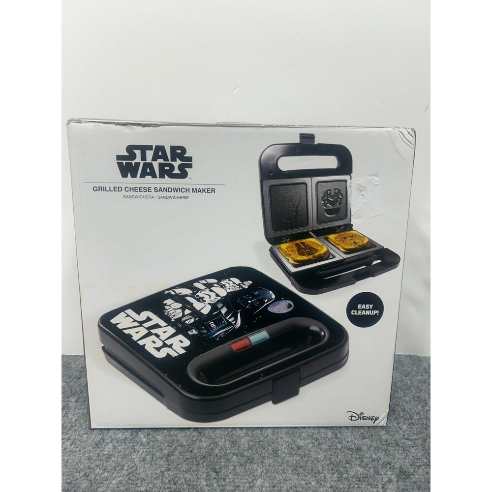 star wars grilled cheese 2 sandwich maker disney